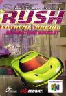 SAN FRANCISCO RUSH EXTREME RACING - NINTENDO 64 - INSTRUCTION BOOKLET ONLY