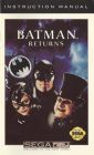 BATMAN RETURNS - SEGA CD - GAME MANUAL ONLY