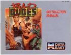 BAD DUDES - NINTENDO NES - GAME MANUAL ONLY