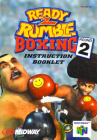 READY 2 RUMBLE BOXING ROUND 2 - NINTENDO 64 - INSTRUCTION BOOKLET ONLY