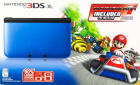 CONSOLE NINTENDO 3DS XL BLEUE & NOIRE - BOITE ET MANUEL SEULEMENT