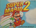 SUPER MARIO BROS 2 - NINTENDO NES - GAME MANUAL ONLY