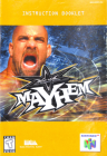 WCW MAYHEM - NINTENDO 64 - INSTRUCTION BOOKLET ONLY