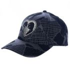 CASQUETTE NOIRE AVEC COEUR DE NIGHTMARE BEFORE CHRISTMAS