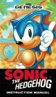 SONIC THE HEDGEHOG - SEGA GENESIS - MANUEL SEULEMENT