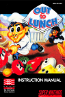 OUT TO LUNCH - SUPER NINTENDO - GAME MANUAL ONLY